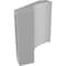 Ekena Millwork 6-in. W x 6-in. D x 6-in. H Westlake Architectural Grade PVC Knee Brace BRCP06X06X06WTL - alternate 3
